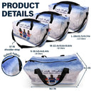 Gift For Bestie, Gift For Women, Summer, Happy, Cruising - Catch Flights Not Feelings - Personalized Duffle Bag