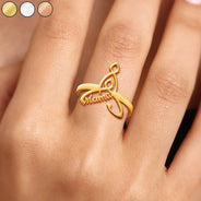 Gift For Women,Gift For Mother,Love,Gift For Grandma - Celtic Motherhood Symbol - Personalized Custom Shaped Ring