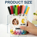 Gift For Kids,Happy - Characters Is For Kids - Personalized Rotating Pen Holder