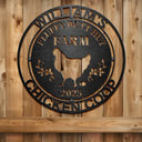 Funny,Farm,Gift For Yourself,Gift For Women,Gift For Men - Chicken Coop Farm House - Personalized Cutout Metal Sign
