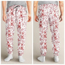 Dog Lovers,Pet Lovers,Happy - Chinoiserie Toile Dog - Personalized Pajama Pants