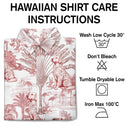 Gift For Yourself,Gift For Women,Gift For Men,Dog Lovers,Dog Mom,Dog Dad,Pet Lovers,Pet Mom,Pet Dad,Happy,Summer - Chinoiserie Toile Dog Tropical Pattern - Personalized Hawaiian Shirt