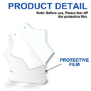 Christmas Cartoon Style Family Siblings - Personalized Custom Shaped Acrylic Ornament