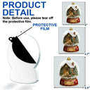 Farm, Gift For Yourself, Christmas, Gift For Women, Gift For Men, Happy - Christmas Chicken Farm Snowball - Personalized Custom Shaped Acrylic Ornament