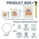 Family,Pet Lovers,Pet Mom,Pet Dad,Pet Couple,Dog Lovers,Dog Couple,Dog Mom,Dog Dad,Cat Lovers,Cat Mom,Cat Dad,Cat Couple,Happy,Christmas,Single Mom,Single Dad,LGBT,Gift For Grandpa,Gift For Grandma,Gift For Grandkids - Christmas Gingerbread Family 3D Effect - Personalized Favor Bag