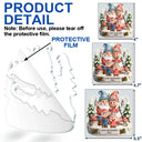 Gift For Grandparents,Grandpa - Grandkids,Gift For Grandpa,Gift For Grandma,Grandma - Grandkids,Gift For Grandkids,Gift For Women,Gift For Men,Top Market,Christmas - Christmas Gnome Our Grandkids 3D Effect - Personalized Custom Shaped Acrylic Ornament