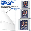 Family,Parents,Gift For Grandparents,Gift For Kids,Happy,Christmas - Christmas Sitting Family Toy Box - Personalized Custom Shaped Acrylic Ornament