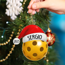 Gift For Kids, Gift For Grandkids, Christmas, Baseball, Softball, Basketball, Football, Happy - Christmas Sports Decorations - Personalized Custom Shaped Acrylic Ornament