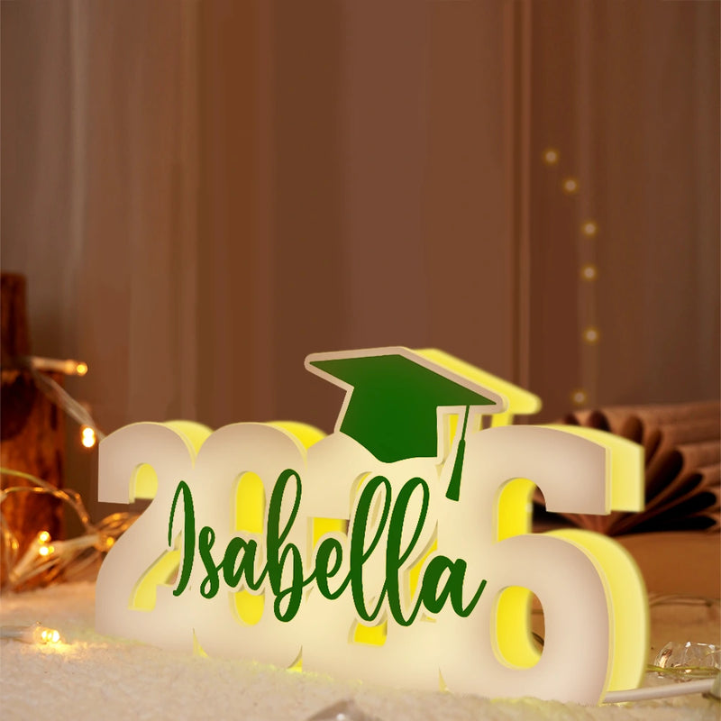 Class Of 2026 Graduation - Personalized Custom Shaped Light Box Wander Prints Class Of 2026 Graduation - Personalized Custom Shaped Light Box Wander Prints