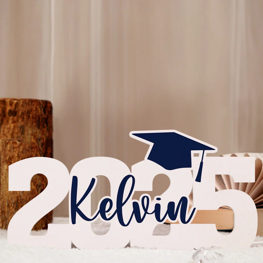 Love,Graduation,Gift For Daughter,Gift For Son,Gift For Yourself,Gift For Women,Gift For Men - Class Of 2025 Graduation - Personalized Custom Shaped Light Box
