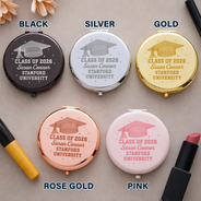 Graduation,Happy - Class Of Graduation Senior - Personalized Compact Mirror