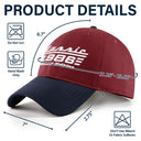Gift For Father,Gift For Grandpa,Gift For Men,Non-Eng,Proud - Classic Year Limited Edition - Personalized Embroidered Two Tone Cap