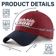 Gift For Father,Gift For Grandpa,Gift For Men,Non-Eng,Proud - Classic Year Limited Edition - Personalized Embroidered Two Tone Cap
