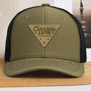 Gift For Father,Proud,Custom Text - Classic Year Limited Edition - Personalized Leather Patch Hat