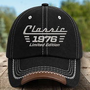 Top Market,Gift For Men,Gift For Yourself,Confident,Icon - Classic Year Limited Edition - Personalized Vintage Baseball Cap