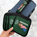 Travel, Happy, Gift For Yourself, Summer - Collect Moments Not Things - Personalized Luggage Handle Wrap