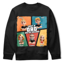 Gift For Father,Gift For Grandpa,Dad - Children,Happy - Comic Style Just A Dad And His Girl - Personalized T Shirt