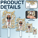 Graduation,Happy,Dad - Daughters (Adult),Gift For Daughter,Mom - Daughters (Adult),Dad - Sons,Gift For Son,Mom - Sons - Congrats Grad Woman Man Crystal Effect - Personalized Acrylic Cake Topper