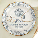 Graduation,Happy - Congrats Graduation - Personalized Ring Dish