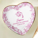 Graduation,Gift For Yourself,Happy -Congrats Graduation - Personalised Ring Dish 