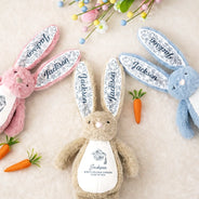 Graduation,Happy - Congrats Graduation - Personalized Soft Toy Bunny