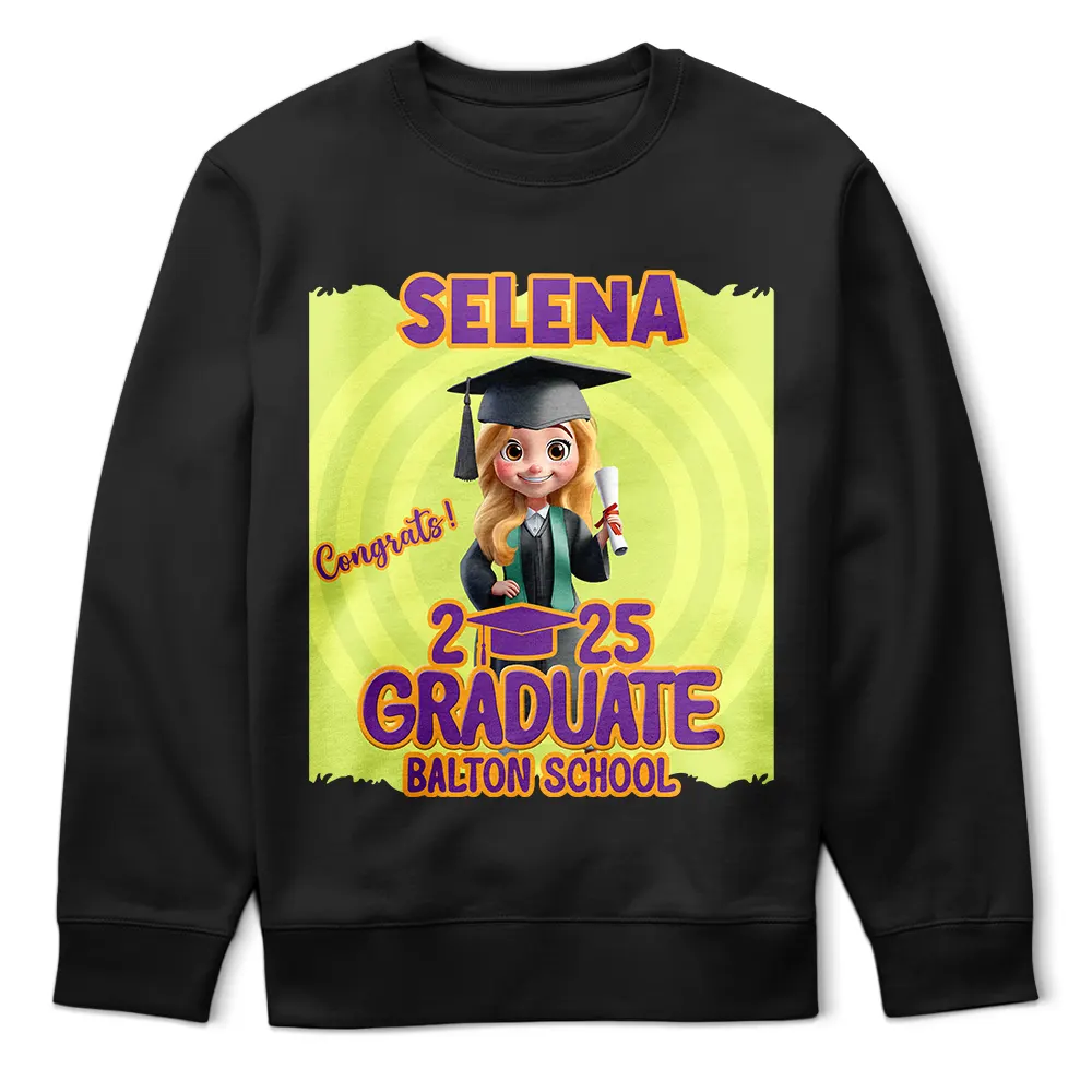 Graduation,Happy - Congratulations Glass Of - Personalized T Shirt