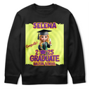 Graduation,Happy - Congratulations Glass Of - Personalized T Shirt