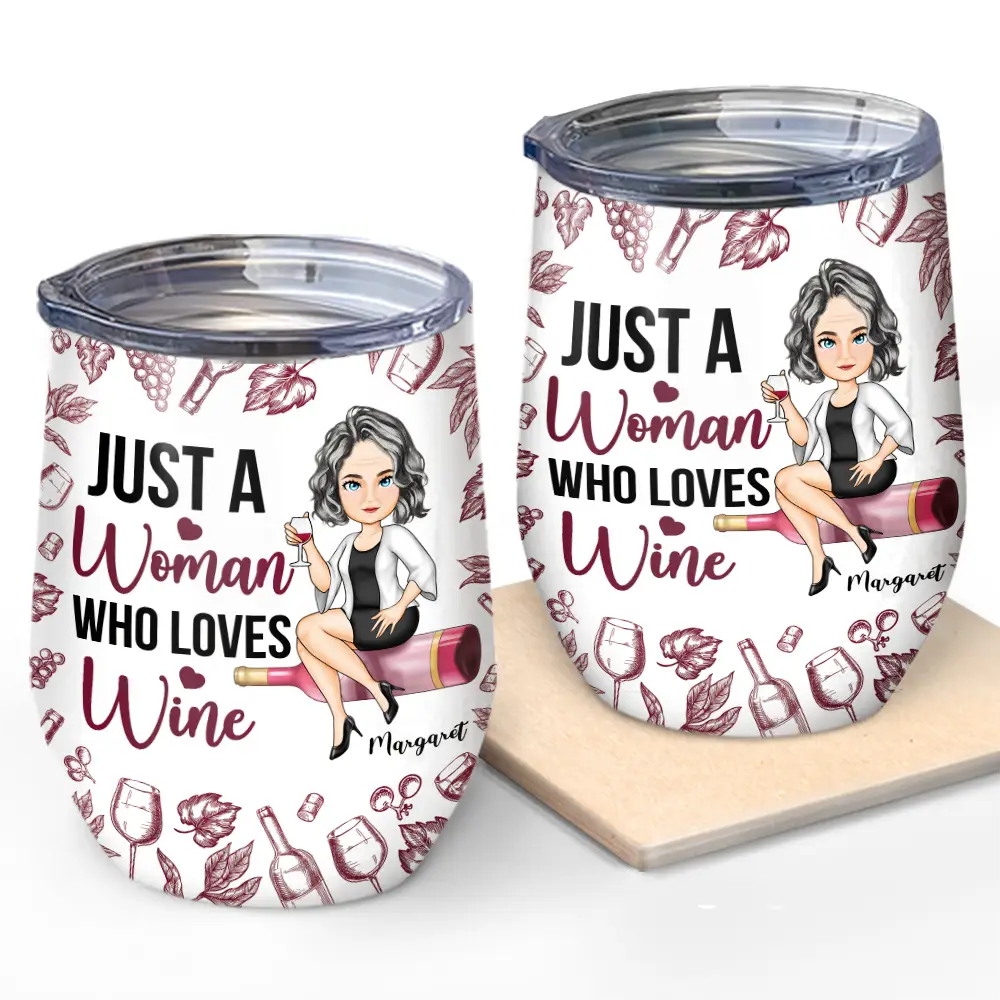 Gift For Sisters,Gift For Bestie,Happy,Gift For Women - Corks Are For Quitters - Personalized Wine Tumbler