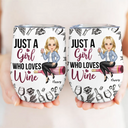 Gift For Sisters,Gift For Bestie,Happy,Gift For Women - Corks Are For Quitters - Personalized Wine Tumbler