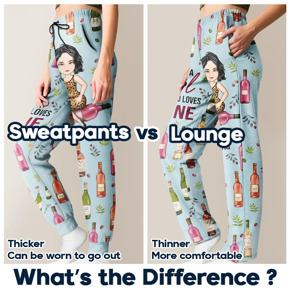 Top Market,Gift For Yourself,Gift For Women,Gift For Bestie,Gift For Sisters,Happy,Christmas - Corks Are For Quitters Cartoon Slay Girl - Personalized Sweatpants