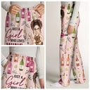 Top Market,Gift For Yourself,Gift For Women,Gift For Bestie,Gift For Sisters,Happy,Christmas - Corks Are For Quitters Cartoon Slay Girl - Personalized Sweatpants