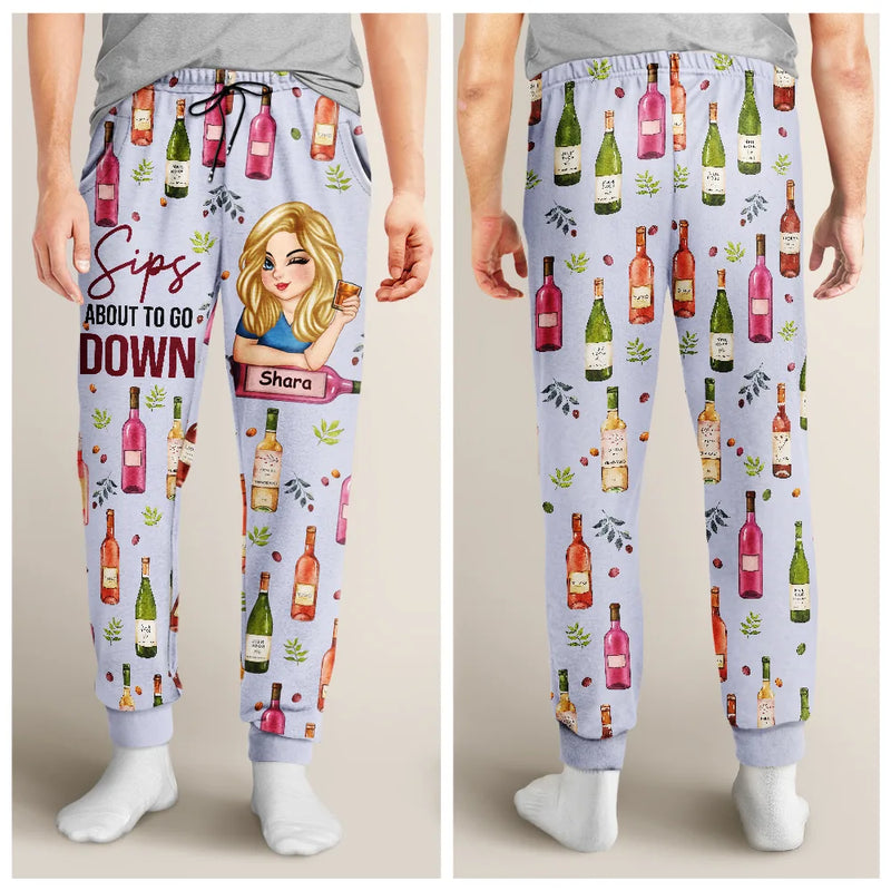 Gift For Yourself,Gift For Women,Happy - Corks Are For Quitters Turban Woman - Personalized Sweatpants