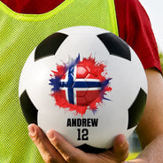Top Market, Football (Soccer), Gift For Yourself, Confident, Icon - Country Flags Soccer Ball - Personalized Soccer Ball