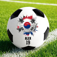 Top Market, Football (Soccer), Gift For Yourself, Confident, Icon - Country Flags Soccer Ball - Personalized Soccer Ball