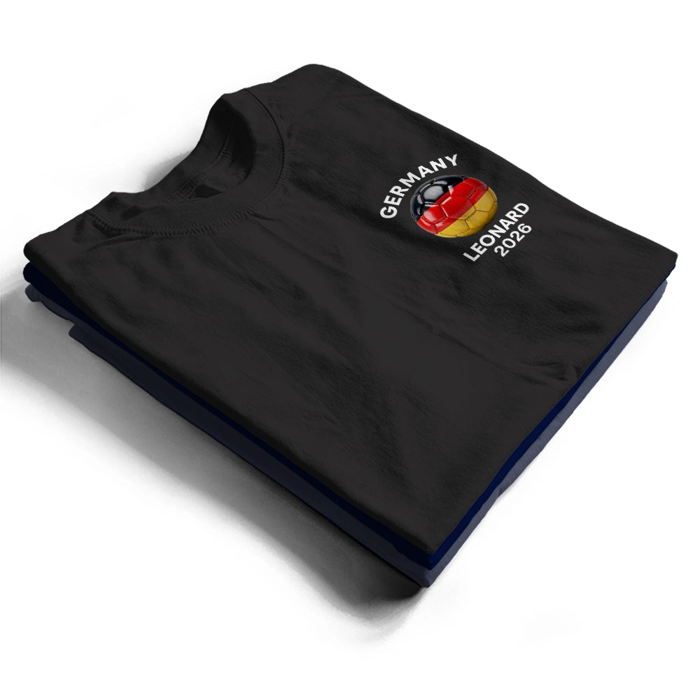 Football (Soccer),Gift For Yourself,Proud,Summer Soccer Games,Icon - Country Flags Soccer Ball - Personalized T Shirt