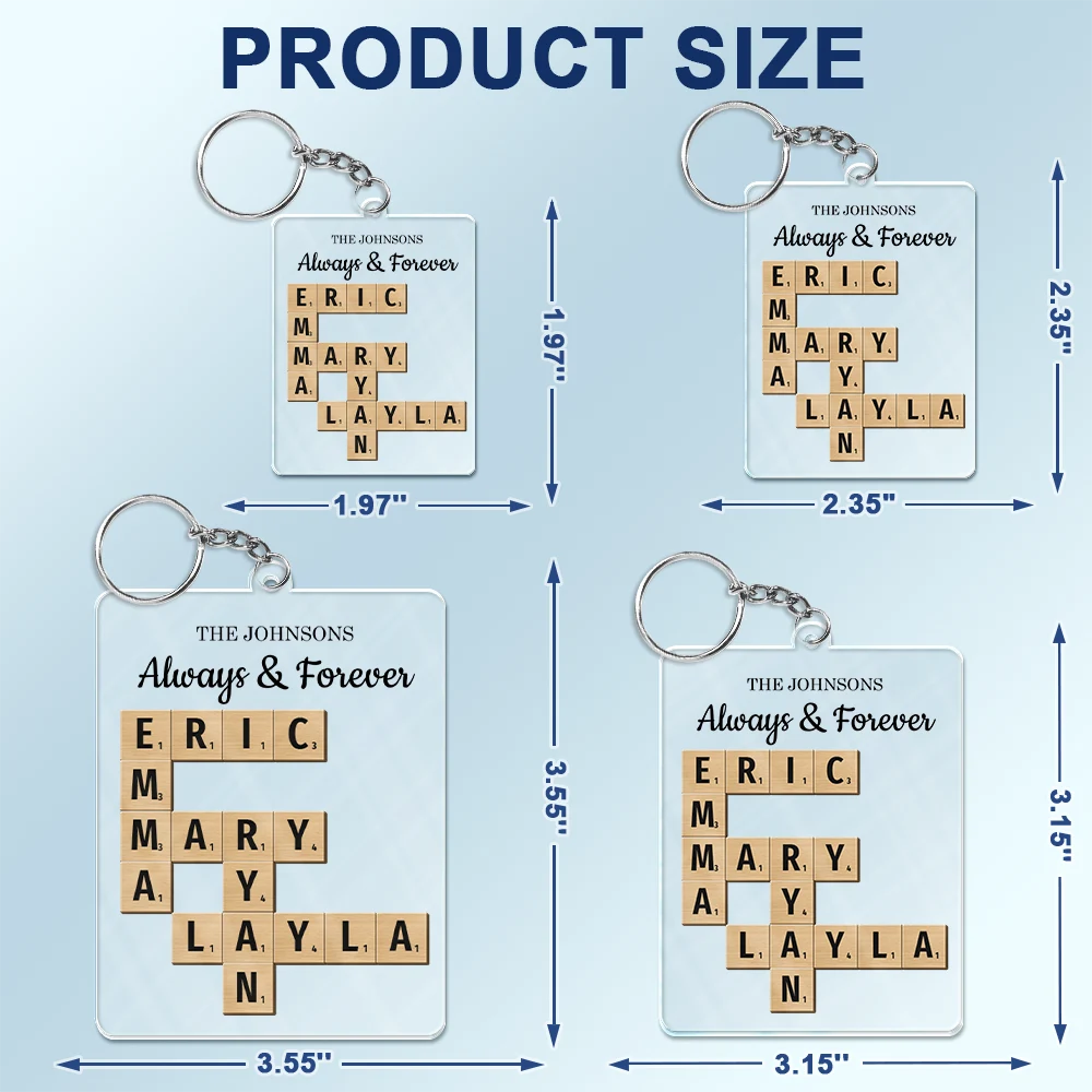 Gift For Couples,Gift For Husband,Gift For Wife,Gift For Boyfriend,Gift For Girlfriend,Family,Love - Couple Anniversary Love Message - Personalized Acrylic Keychain