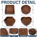 Gift For Couples,Old Couples,Gift For Husband,Gift For Wife,Gift For Boyfriend,Gift For Girlfriend,Happy - Couple Anniversary Gift - Personalized Wood Ring Dish