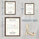 Gift For Couples,Old Couples,Gift For Husband,Gift For Wife,Gift For Boyfriend,Gift For Girlfriend,Love - Couple Anniversary Love Message - Personalized 2-Layered Wooden Plaque With Stand