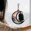 Gift For Couples,Old Couples,Gift For Husband,Gift For Wife,Love - Couple I Choose You From Our First Kiss - Personalized Window Hanging Suncatcher Ornament