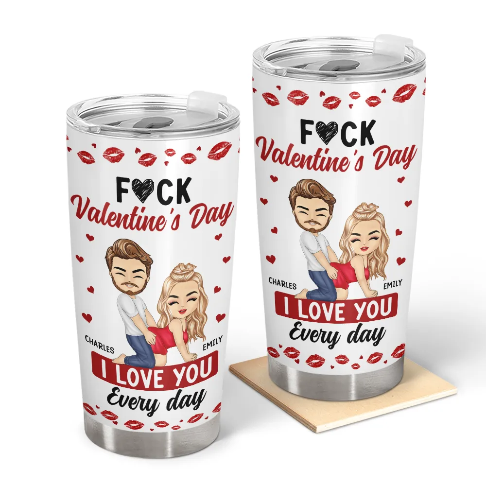 Old Couples,Gift For Husband,Gift For Wife,Gift For Boyfriend,Gift For Girlfriend,Love - Couple I Love You Every Day - Personalized Tumbler