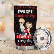 Old Couples,Gift For Husband,Gift For Wife,Gift For Boyfriend,Gift For Girlfriend,Love - Couple I Love You Every Day - Personalized Tumbler
