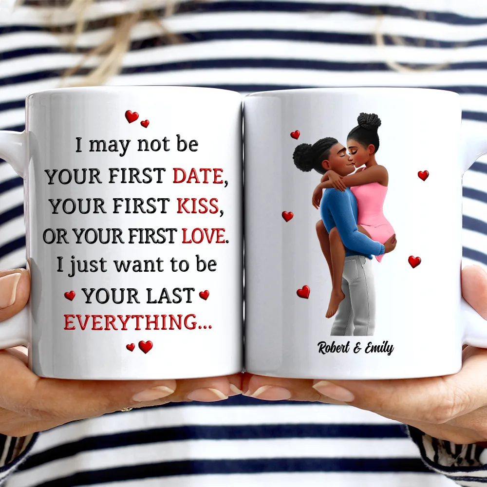 Gift For Couples,Gift For Women,Gift For Men,Gift For Wife,Gift For Husband,Gift For Boyfriend,Gift For Girlfriend,Love,Top Market - Couple I Want To Be Your Last Everything - Personalized Mug