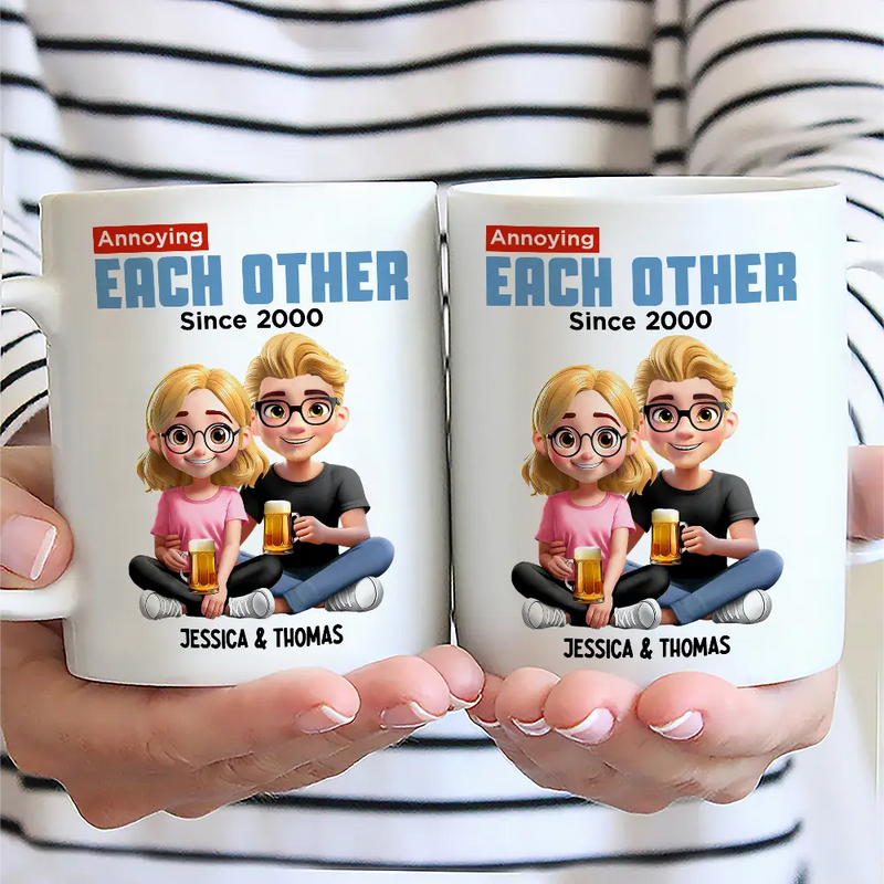 Gift For Couples,Gift For Husband,Gift For Wife,Gift For Boyfriend,Gift For Girlfriend - Couple I'm Yours No Returns - Personalized Mug