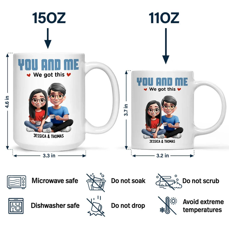 Gift For Couples,Gift For Husband,Gift For Wife,Gift For Boyfriend,Gift For Girlfriend - Couple I'm Yours No Returns - Personalized Mug