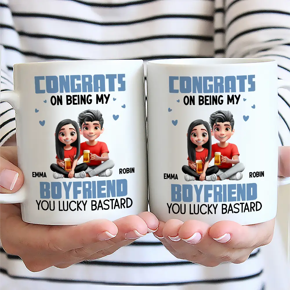 Gift For Couples, Gift For Husband, Gift For Wife, Gift For Boyfriend, Gift For Girlfriend, Happy - Couple I'm Yours No Returns Or Refunds - Personalized Mug
