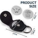 Gift For Couples,Old Couples,LGBT,Gift For Women,Gift For Men,Love,Gift For Wife,Gift For Husband,Gift For Boyfriend,Gift For Girlfriend,Top Market - Couple My Husband Soulmate Best Friend - Personalized Leather Pocket Hug