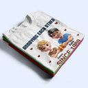 Gift For Couples,Love,Gift For Husband,Gift For Wife,Gift For Boyfriend,Gift For Girlfriend - Cross Arms Couple Annoying Each Other - Personalized T Shirt