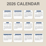 Gifts For Colleagues,Happy - Crossword Best Team Ever - Personalized Calendar With Wooden Stand