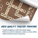 Family,Parents,Gift For Grandparents,Happy - Crossword Family Is The Heart Of A Home - Personalized Poster