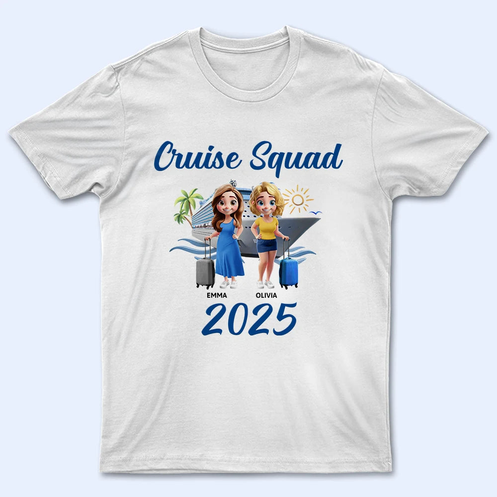 Cruise Squad Bestie - Personalized T Shirt